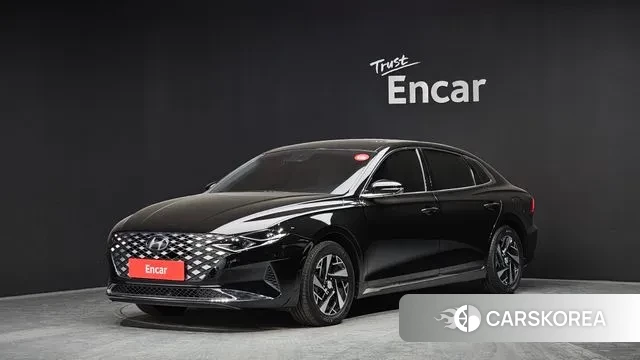 Hyundai The New Grandeur IG Hybrid 2022 Черный из Кореи
