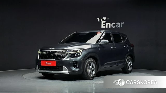 Kia The New Seltos 2023 Серый из Кореи