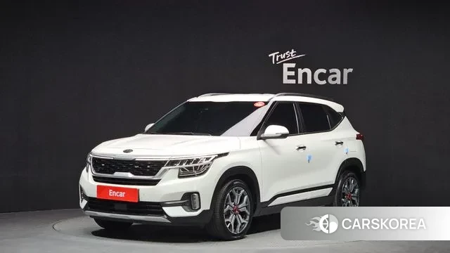 Kia Seltos 2021 Белый из Кореи