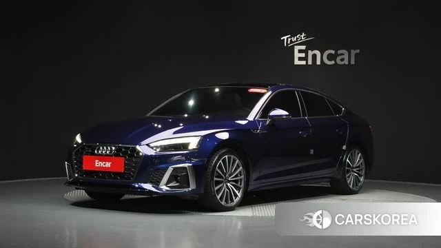 Audi A5 (F5) 2023 Синий из Кореи