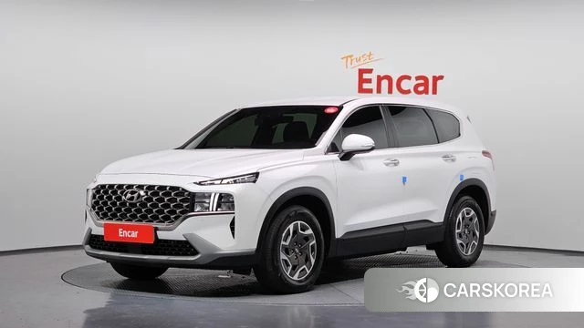 Hyundai The New Santa Fe 2022 Белый из Кореи
