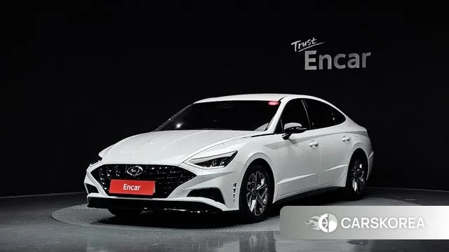 Hyundai Sonata (DN8) 2021 Белый из Кореи