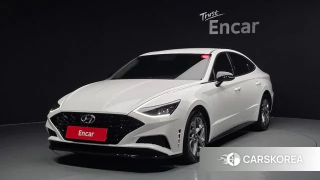 Hyundai Sonata (DN8) 2021 Белый из Кореи