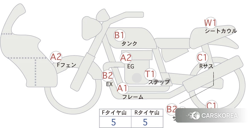 Проданный Honda CB400SF BOLDOR ABS id 3950193 из Японии, фото 5