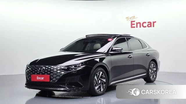 Hyundai The New Grandeur IG Hybrid 2022 Черный из Кореи