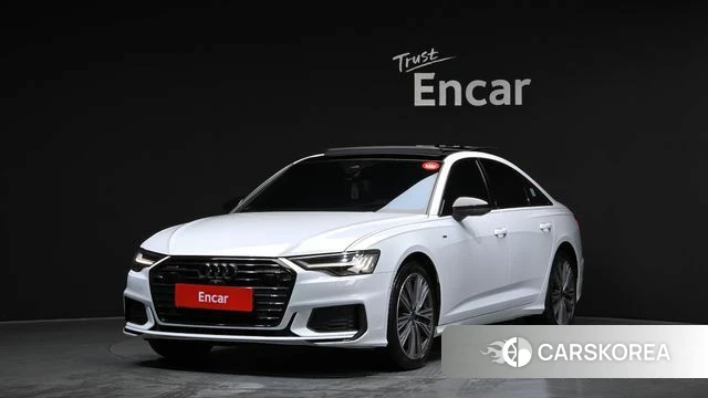 Audi A6 (C8) 2023 Белый из Кореи