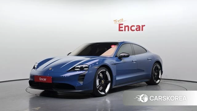 Porsche Taycan 2021 Синий из Кореи