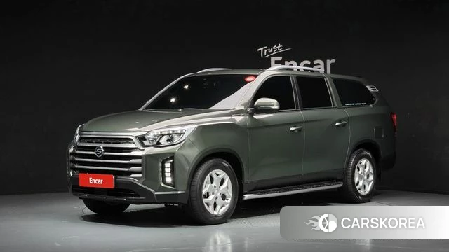Ssangyong The New Rexton Sport 2022 Светло-зеленый из Кореи