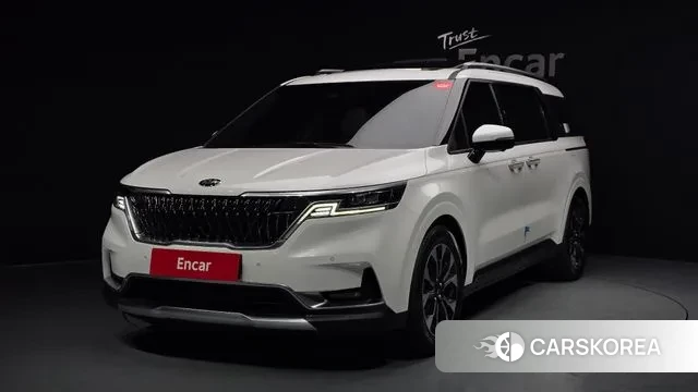 Kia Carnival 4th generation 2021 Белый из Кореи