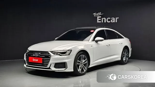 Audi A6 (C8) 2022 Белый из Кореи