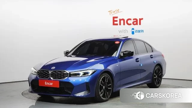 BMW 3 Series (G20) 2023 Синий из Кореи