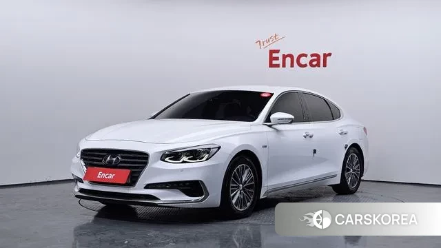 Hyundai Grandeur IG Hybrid 2018 Белый из Кореи