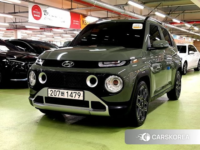 Hyundai Casper 2024 Светло-зеленый из Кореи