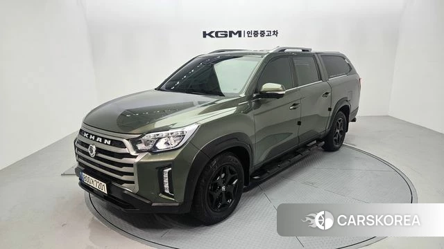 Ssangyong The New Rexton Sports Cannes 2022 Светло-зеленый из Кореи