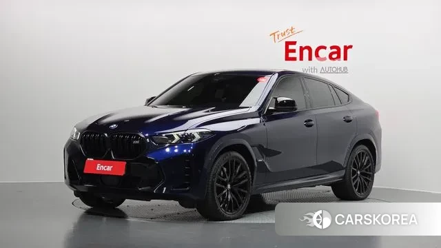 BMW X6 (G06) 2023 Синий из Кореи