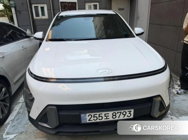 Hyundai Kona Hybrid (SX2) 2024 Белый из Кореи