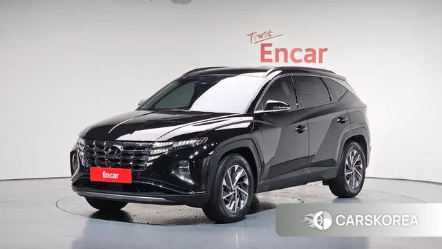 Hyundai Tucson Hybrid (NX4) 2020 Черный из Кореи