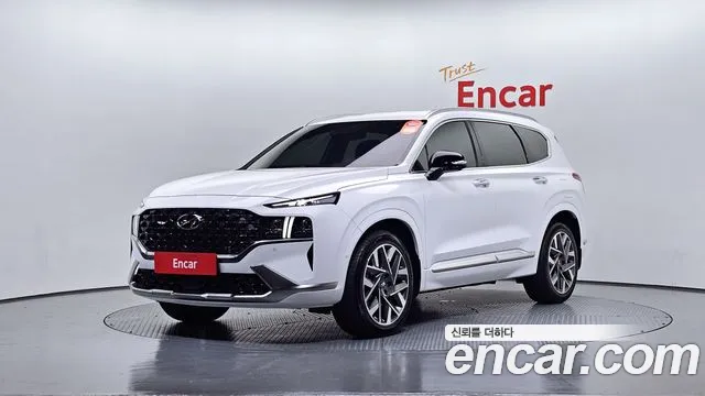 Hyundai The New Santa Fe 2022 Белый из Кореи