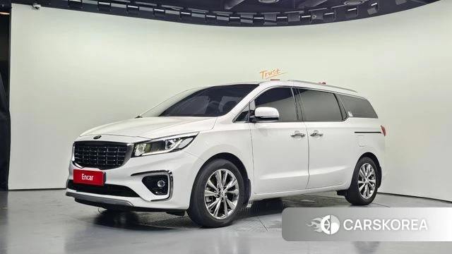 Kia The New Carnival 2020 Белый из Кореи