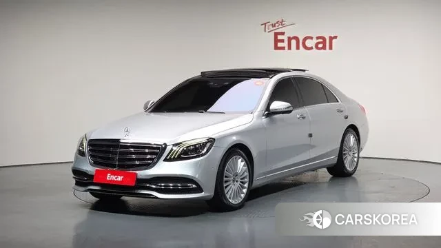 Mercedes-Benz S-Class W222 2019 Серебряный из Кореи