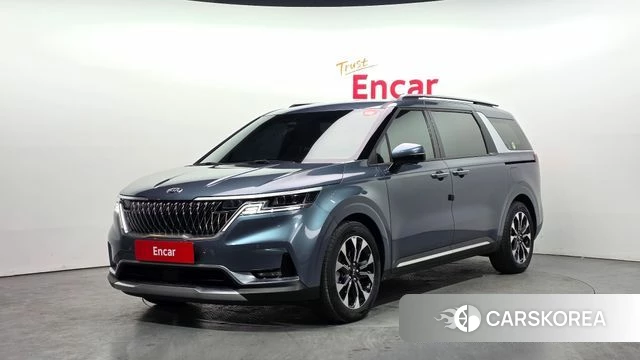 Kia Carnival 4th generation 2021 Синий из Кореи
