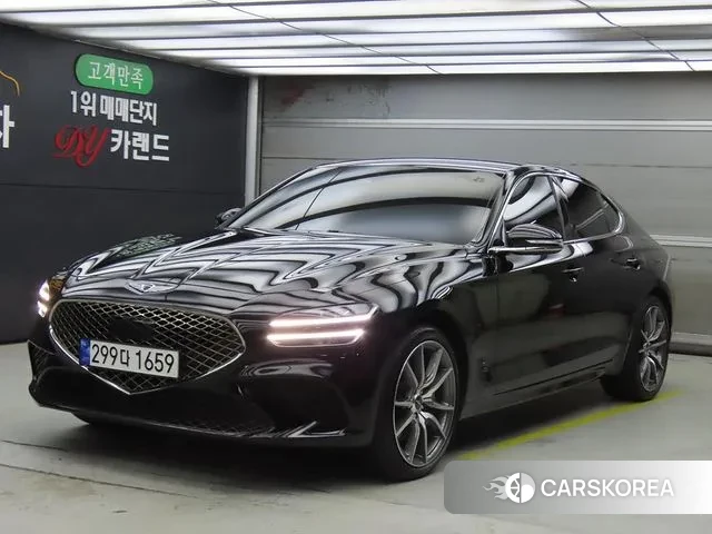 Genesis The New G70 2023 Черный из Кореи