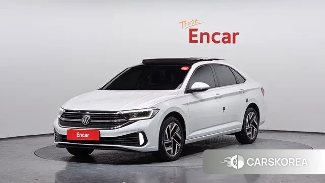 Volkswagen 7th Generation of Jetta 2022 Белый из Кореи