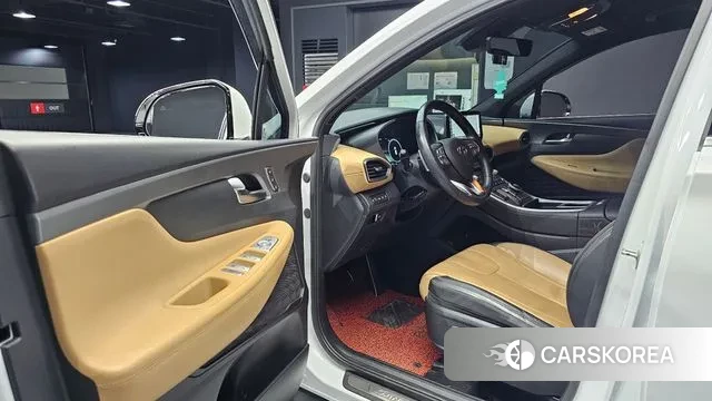 Hyundai The New Santa Fe 2021 Белый из Кореи, фото 2