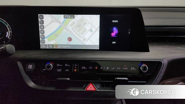 Kia K8 Hybrid 2022 Черный из Кореи, фото 2