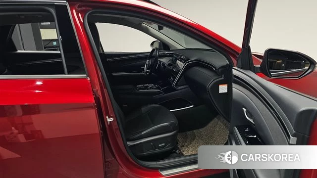 Hyundai Tucson Hybrid (NX4) 2020 Красный из Кореи, фото 2
