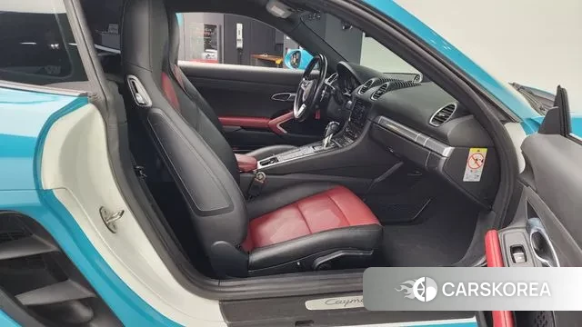 Porsche 718 Cayman 2018 Небесно-голубой из Кореи, фото 2