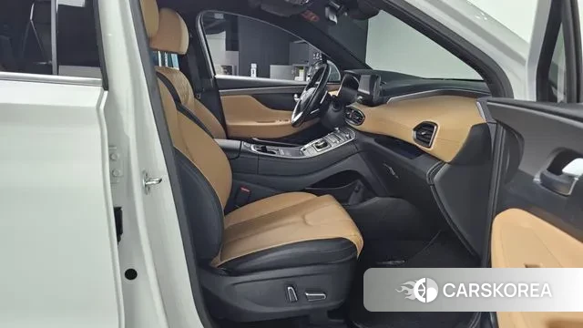 Hyundai The New Santa Fe 2021 Белый из Кореи, фото 2