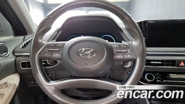 Hyundai Sonata Hybrid (DN8) 2021 Черный из Кореи, фото 2
