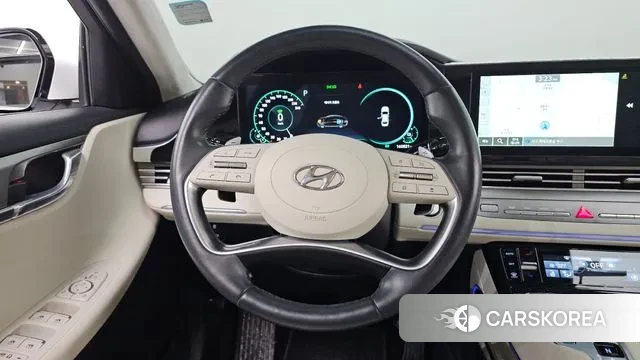 Hyundai The New Grandeur IG Hybrid 2022 Белый из Кореи, фото 2