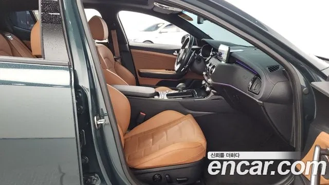 Kia Stinger Meister 2023 Зеленый из Кореи, фото 2