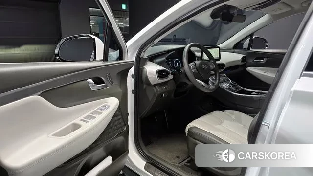 Hyundai The New Santa Fe 2023 Белый из Кореи, фото 2