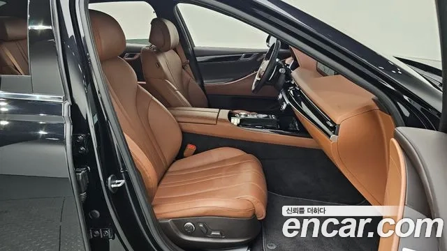 Genesis G80 (RG3) 2022 Черный из Кореи, фото 2