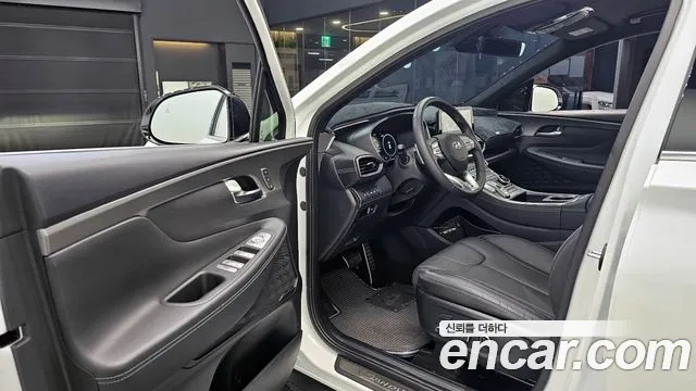 Hyundai The New Santa Fe 2022 Белый из Кореи, фото 2