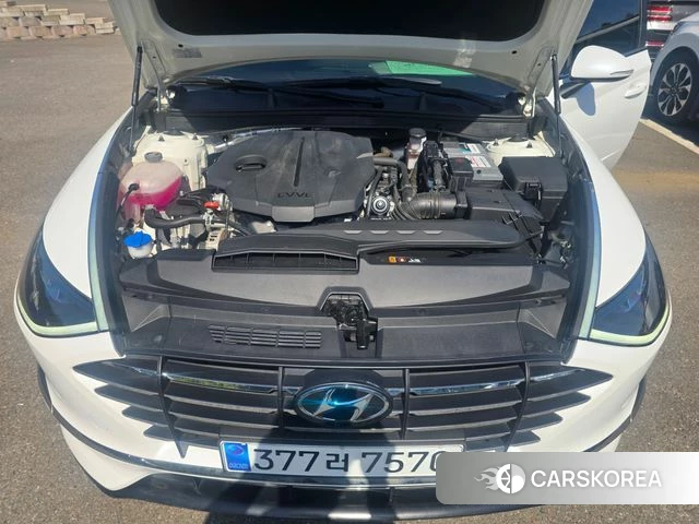 Hyundai Sonata (DN8) 2021 Белый из Кореи, фото 2
