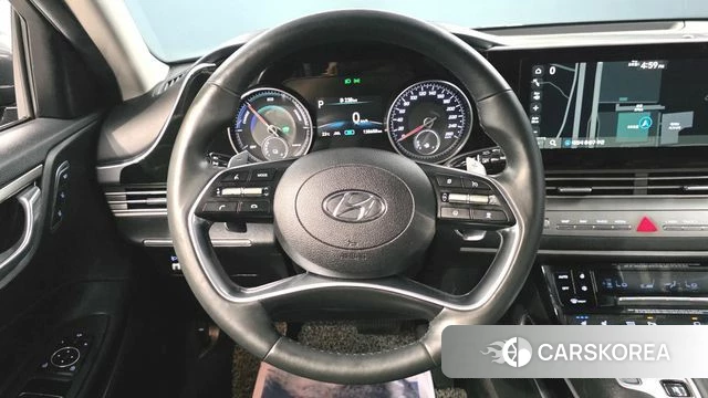 Hyundai The New Grandeur IG Hybrid 2020 Серый из Кореи, фото 2