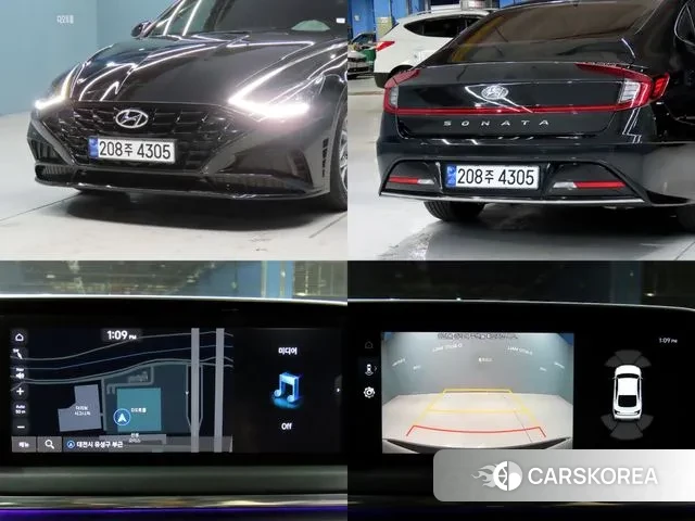 Hyundai Sonata (DN8) 2022 Черный из Кореи, фото 2