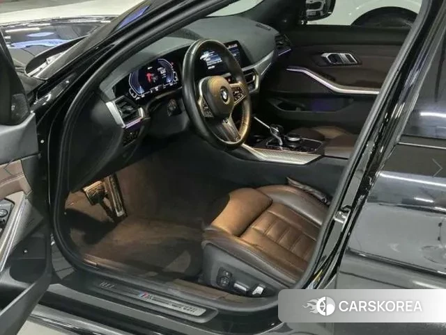 BMW 3 Series (G20) 2020 Черный из Кореи, фото 2