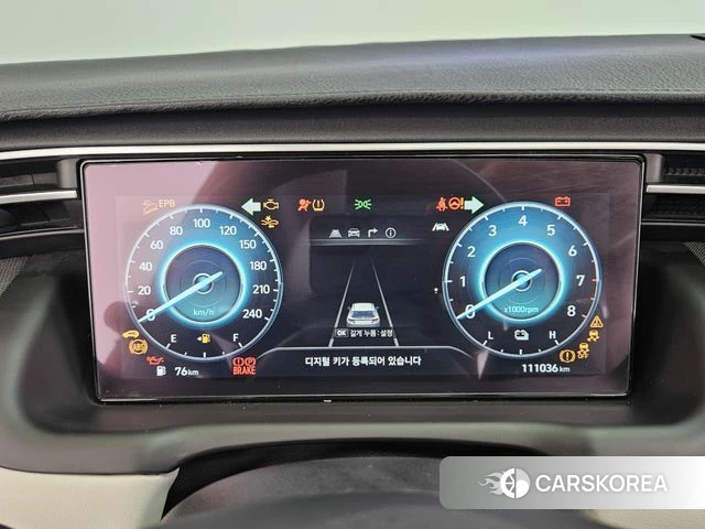 Hyundai Tucson Hybrid (NX4) 2021 Серый из Кореи, фото 2