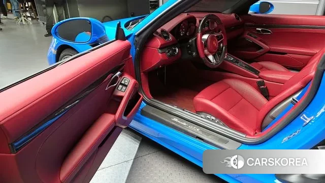 Porsche 718 Boxster 2023 Синий из Кореи, фото 2