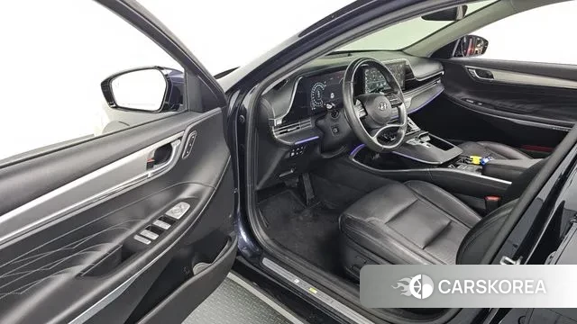 Hyundai The New Grandeur IG Hybrid 2021 Синий из Кореи, фото 2