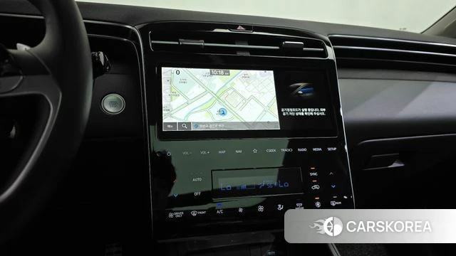 Hyundai Tucson Hybrid (NX4) 2020 Темно-зеленый из Кореи, фото 2