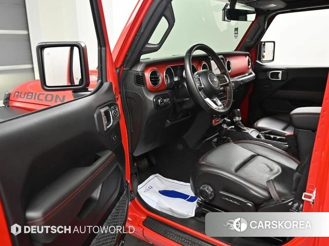 Jeep Wrangler (JL) 2021 Красный из Кореи, фото 2