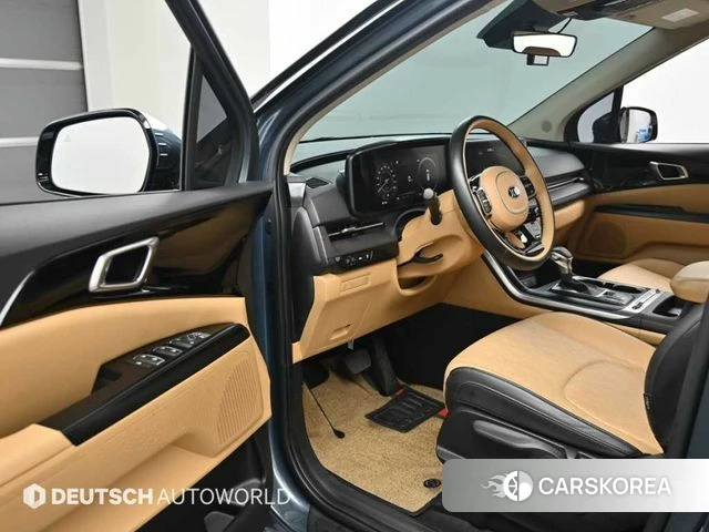 Kia Carnival 4th generation 2021 Небесно-голубой из Кореи, фото 2