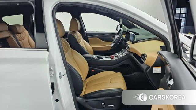Hyundai The New Santa Fe 2021 Белый из Кореи, фото 2