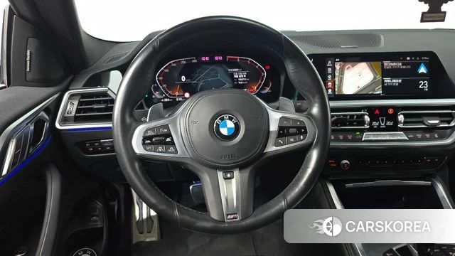 BMW 4 Series (G22) 2022 Синий из Кореи, фото 2